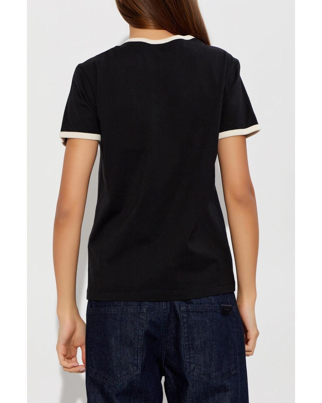 Moncler Blue T-Shirt With Logo