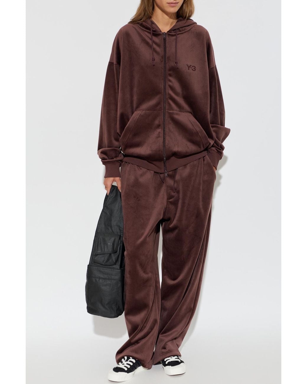 Y-3 Brown Hoodie
