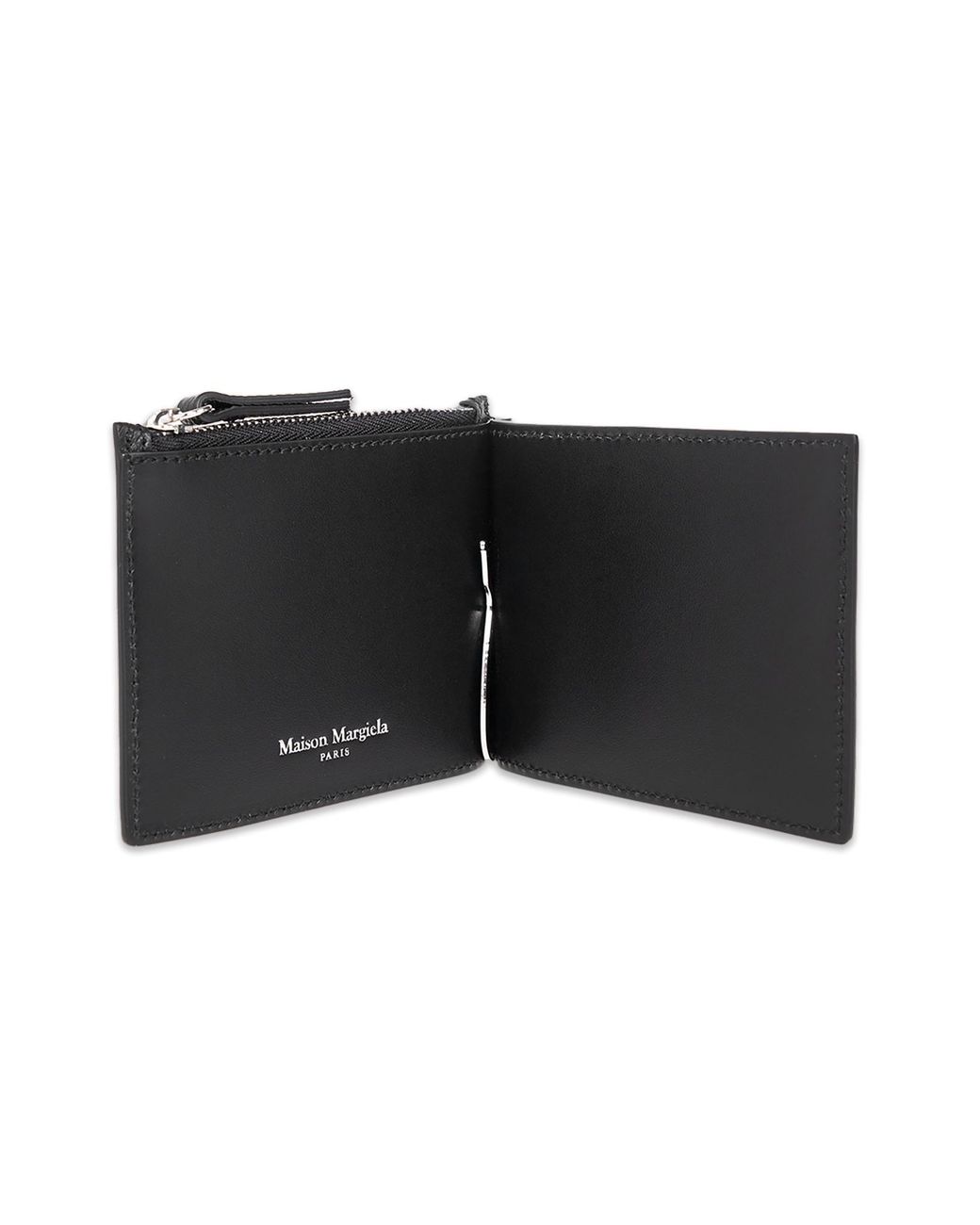 Maison Margiela Black Wallet With Logo for men