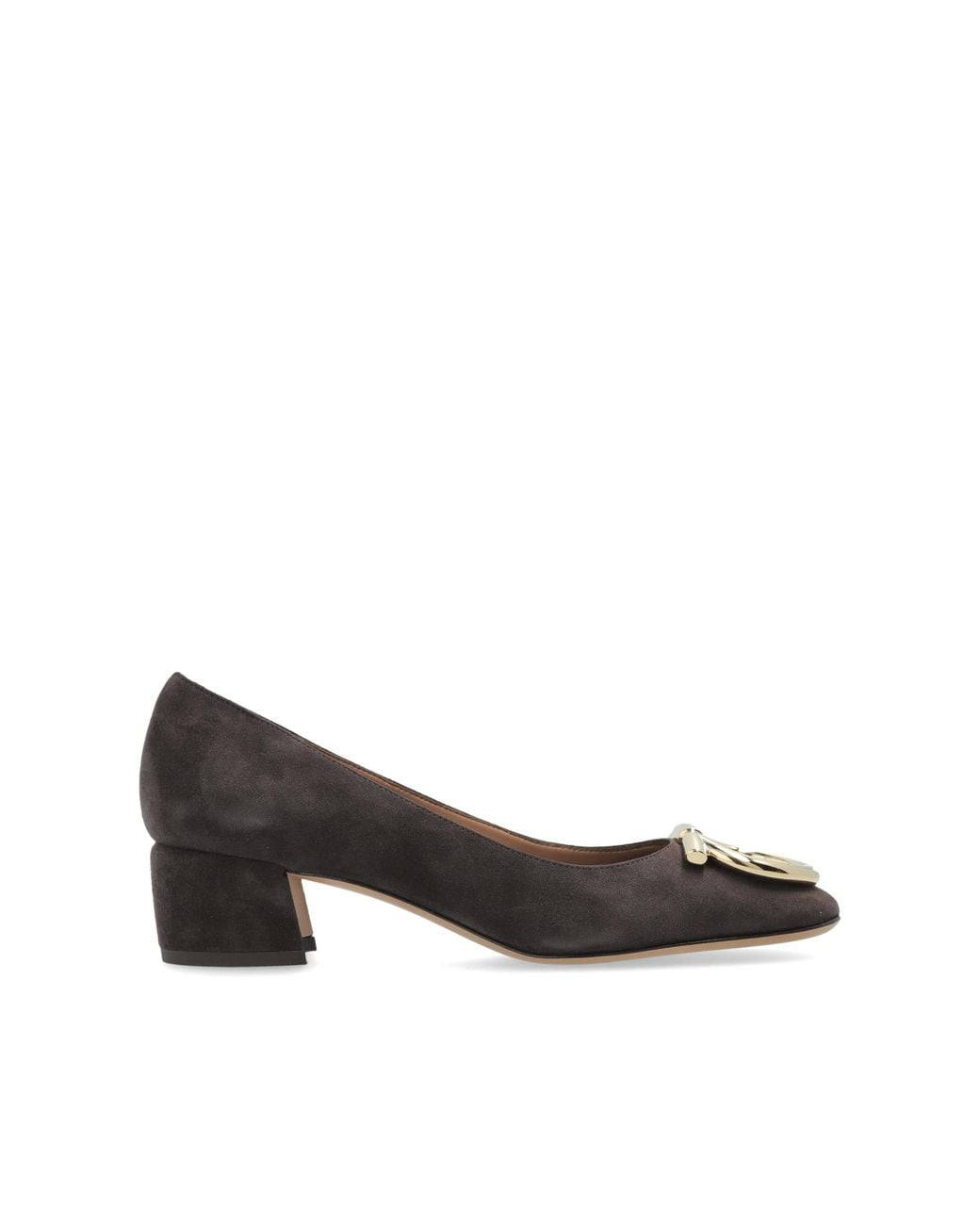 Ferragamo Brown Heeled Shoes "Mara"