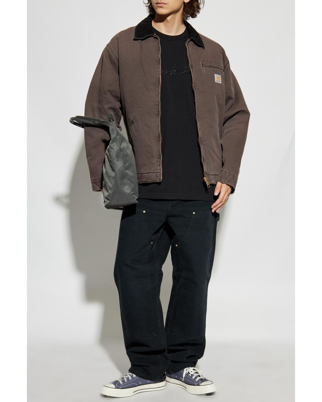 Carhartt Black 'Cargo' Trousers for men