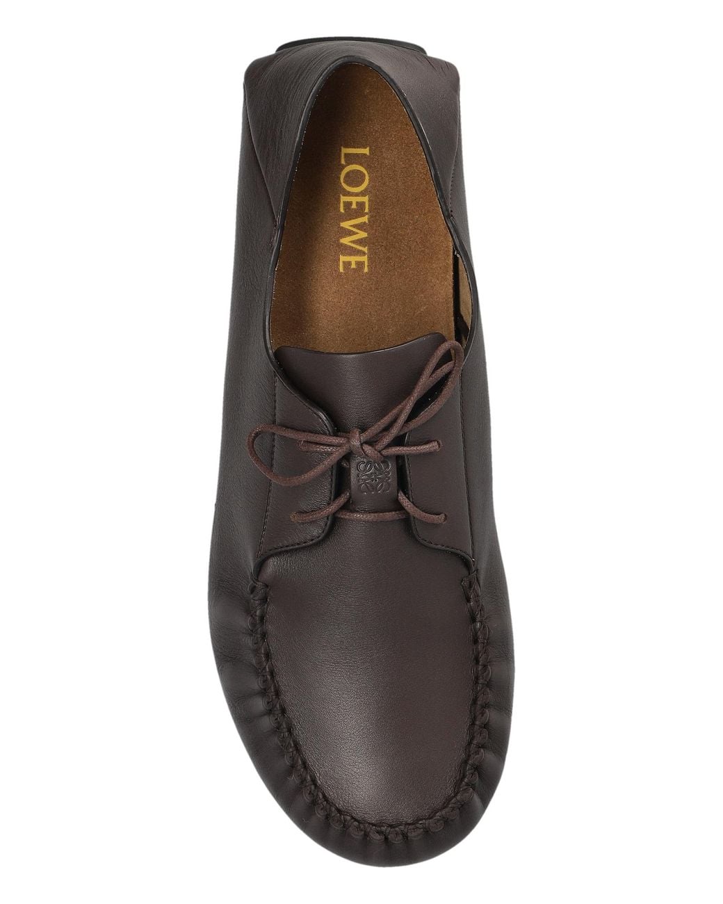 Loewe Black "Rambla" Leather Shoes for men