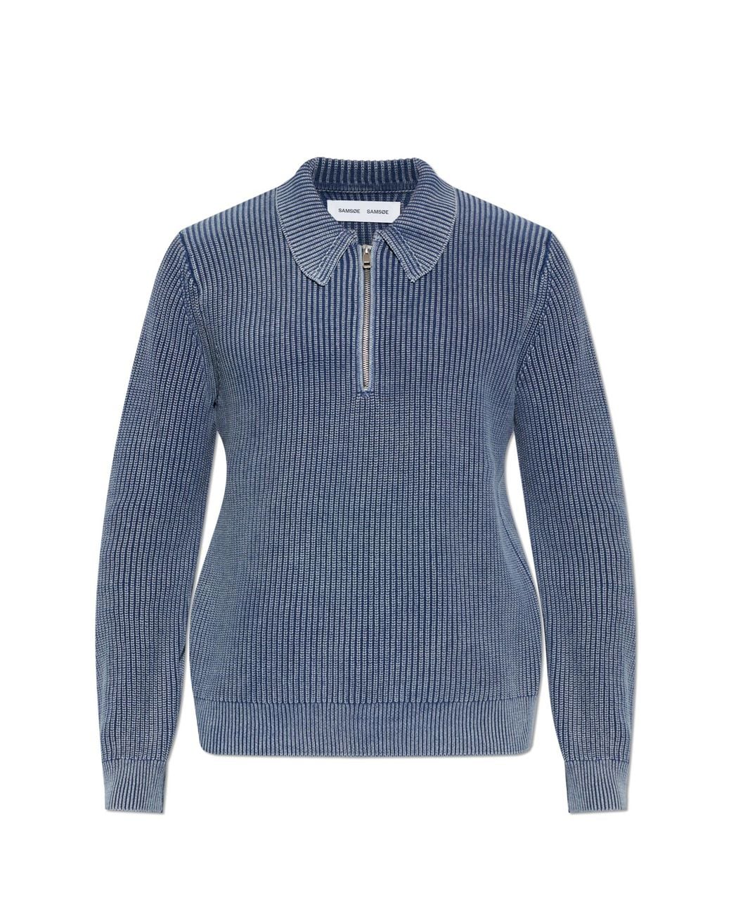 Samsøe & Samsøe Blue 'Saearl' Sweater for men