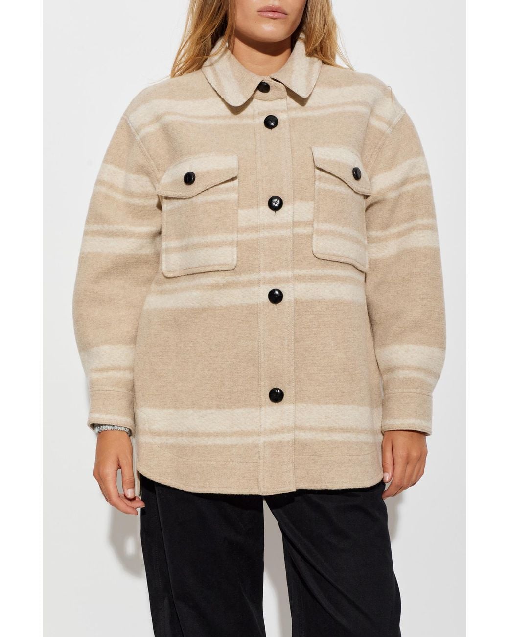 Isabel Marant Natural 'Harveli' Shirt