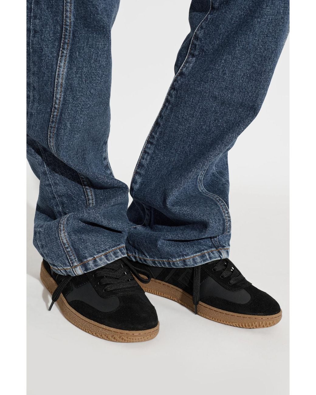 Balmain Black "Swan" Sports Shoes
