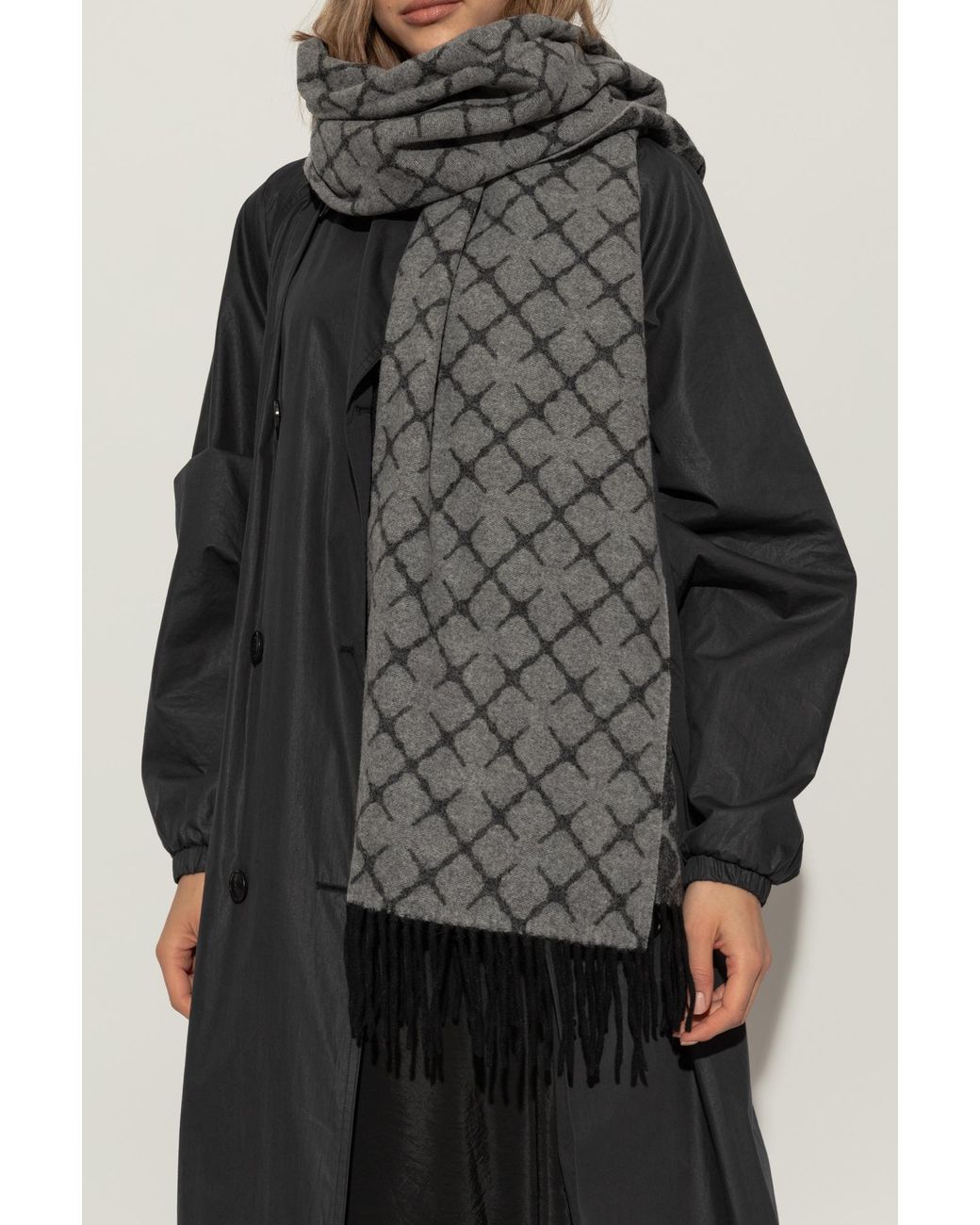 By Malene Birger Gray Woolen Scarf