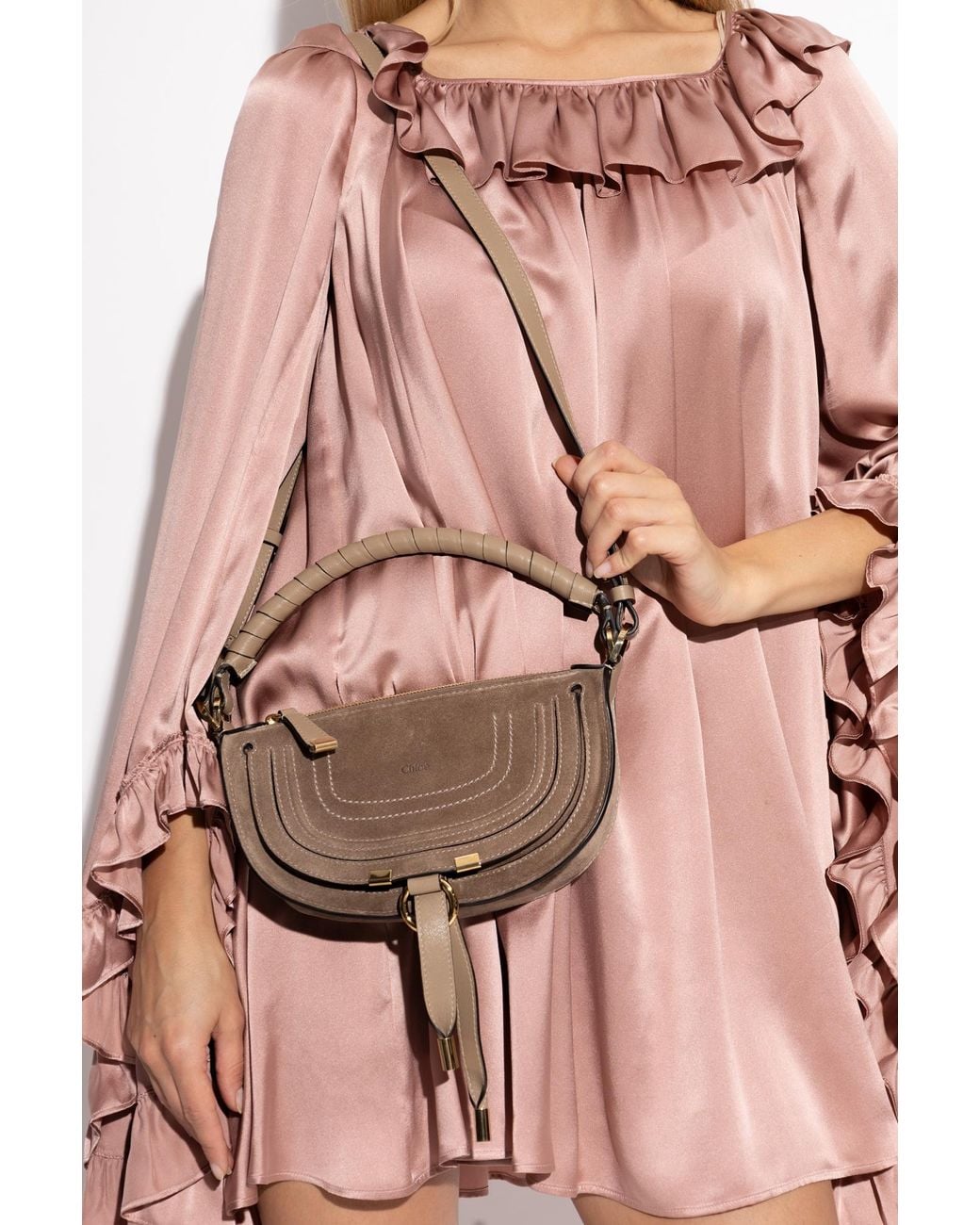 Chloé Brown 'Marcie Mini' Shoulder Bag