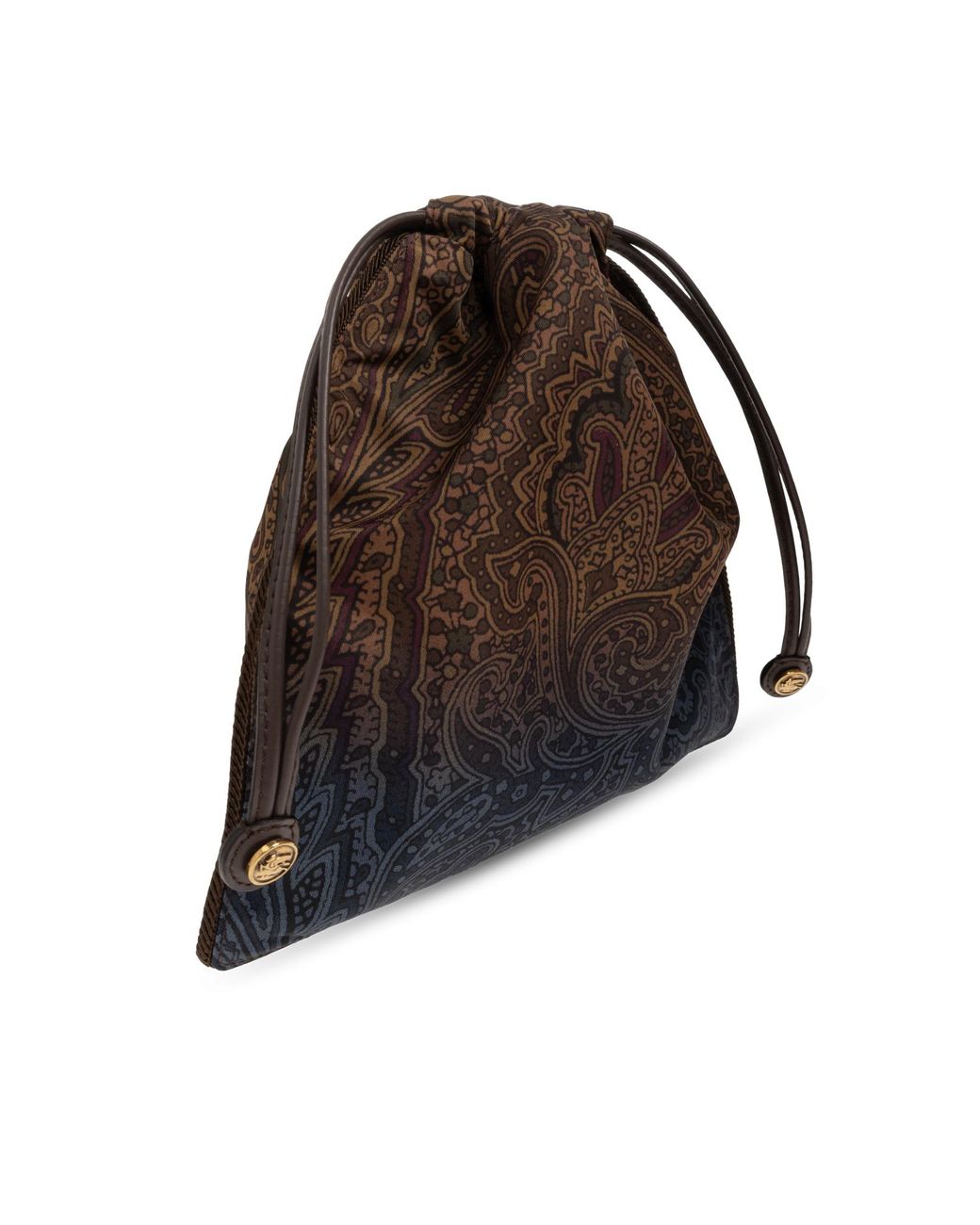 Etro Brown Patterned Bag