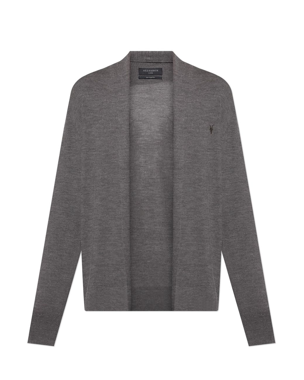 AllSaints Gray Cardigan 'Mode' for men