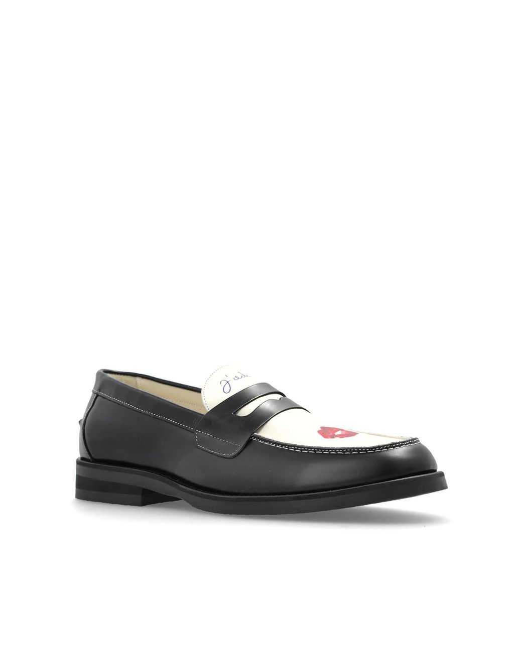 Duke & Dexter Black "Wilde" Loafers for men