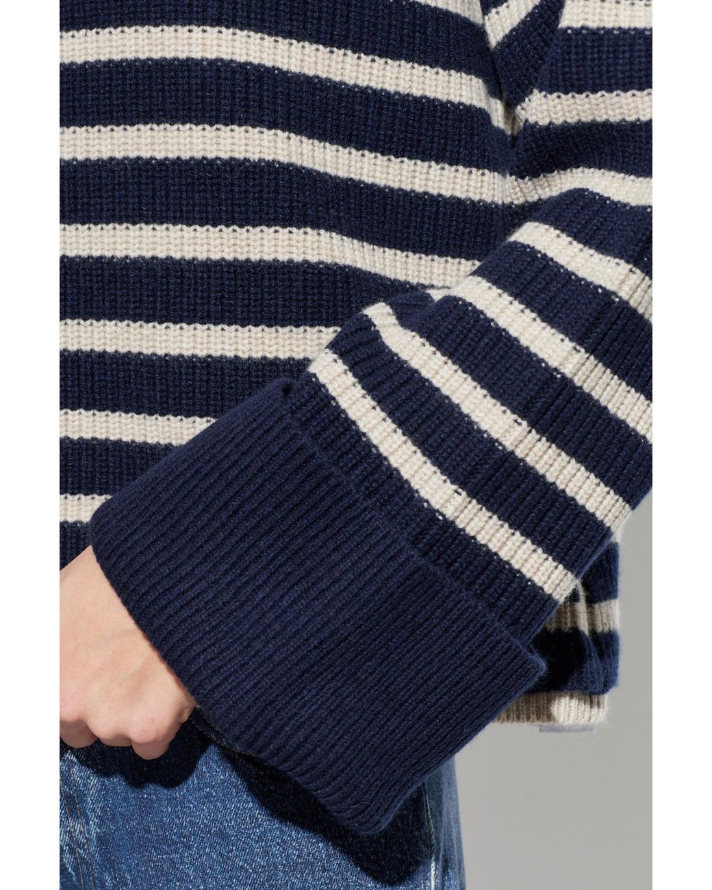 Rag & Bone Blue Wool Turtleneck