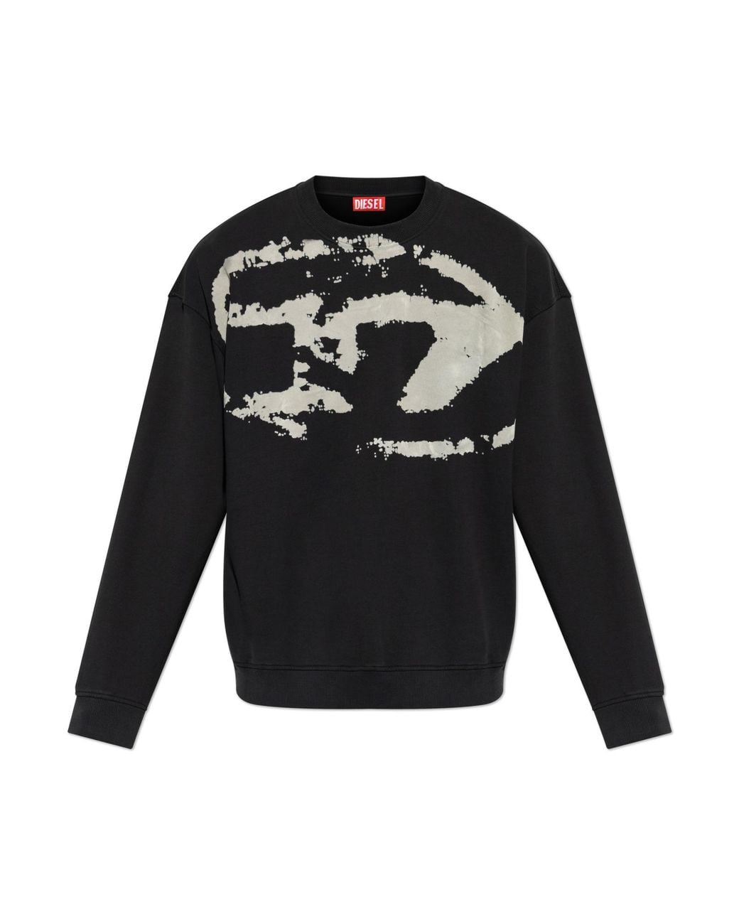 DIESEL Black Sweatshirt 'S-Boxt-N5' for men