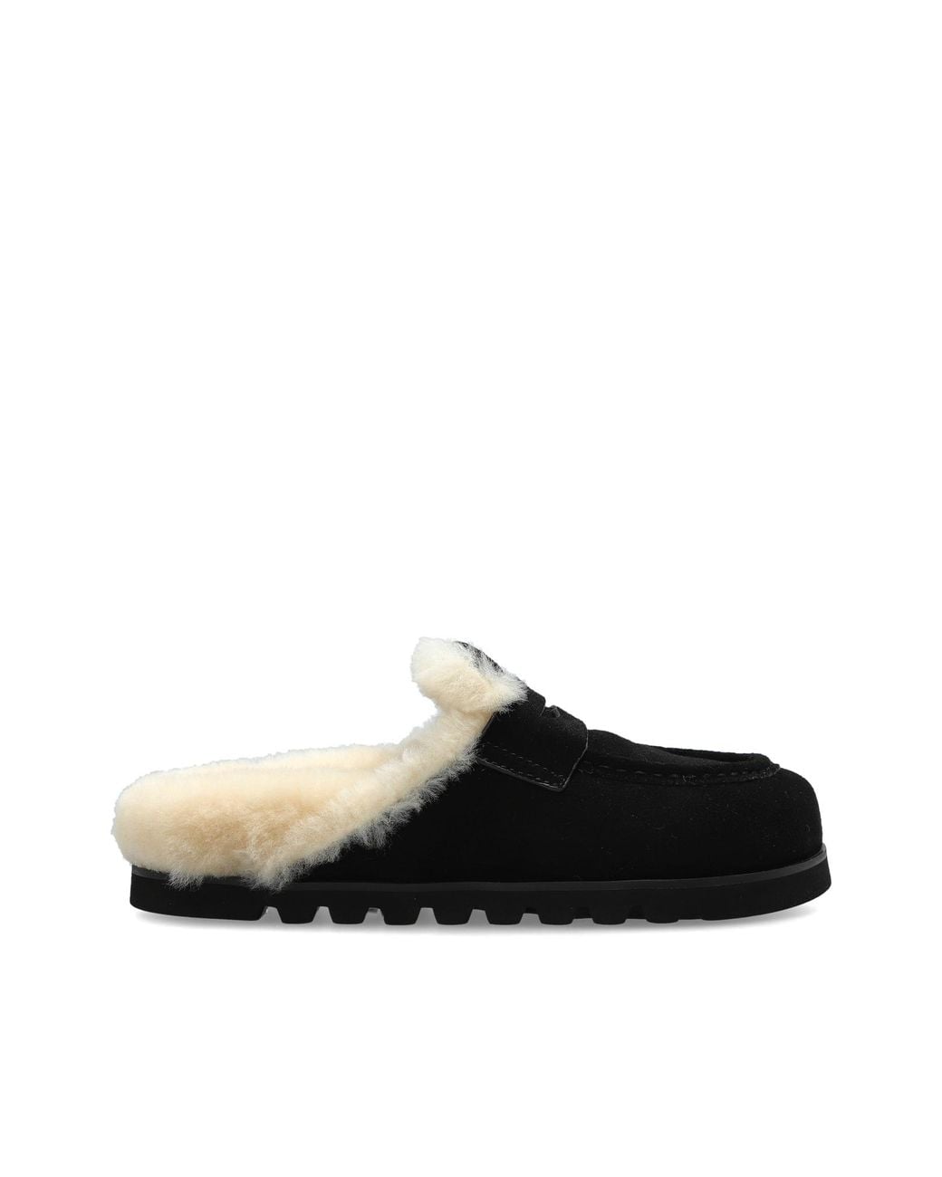 Naked Wolfe Black 'Corded' Mules