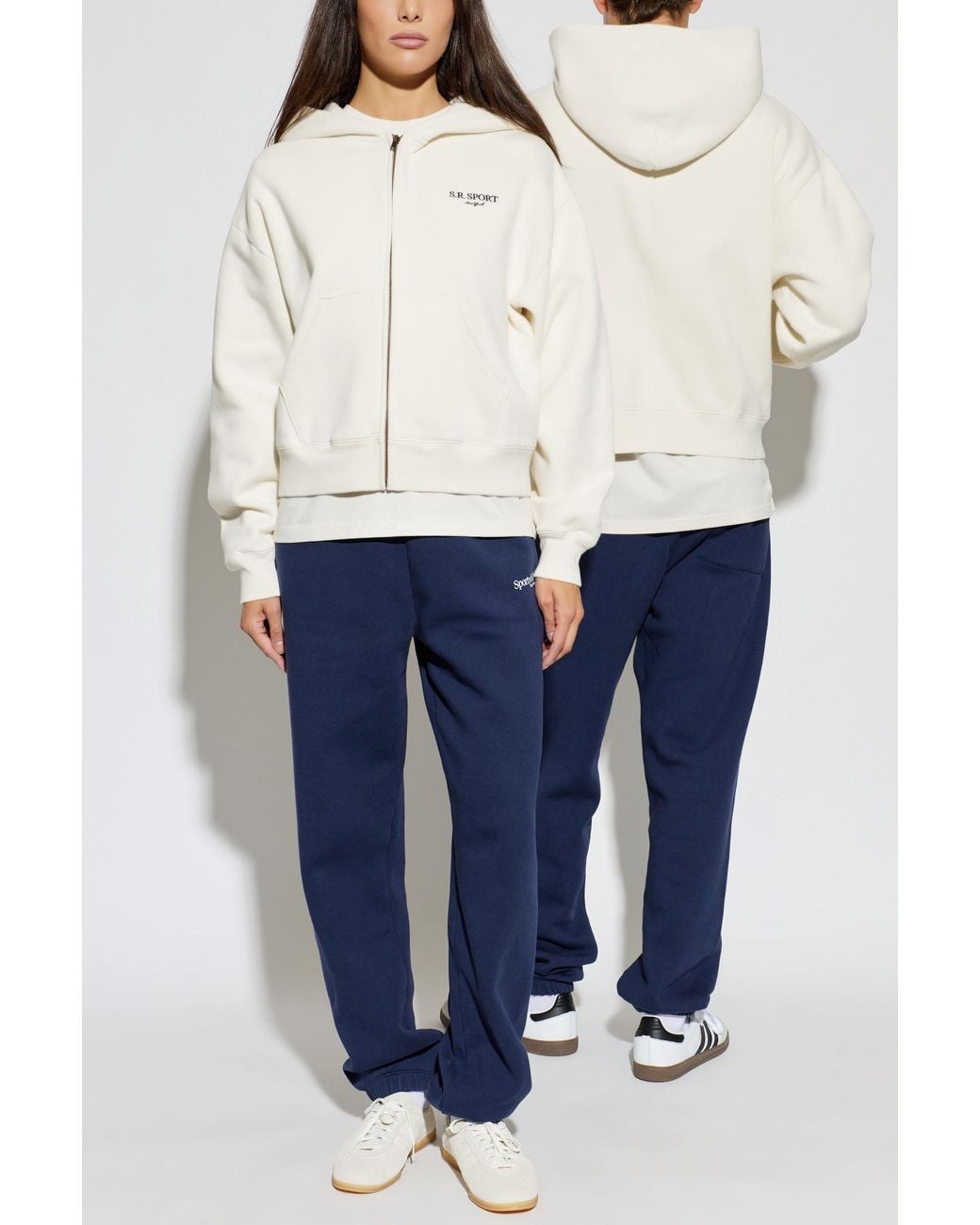 Sporty & Rich White Hoodie