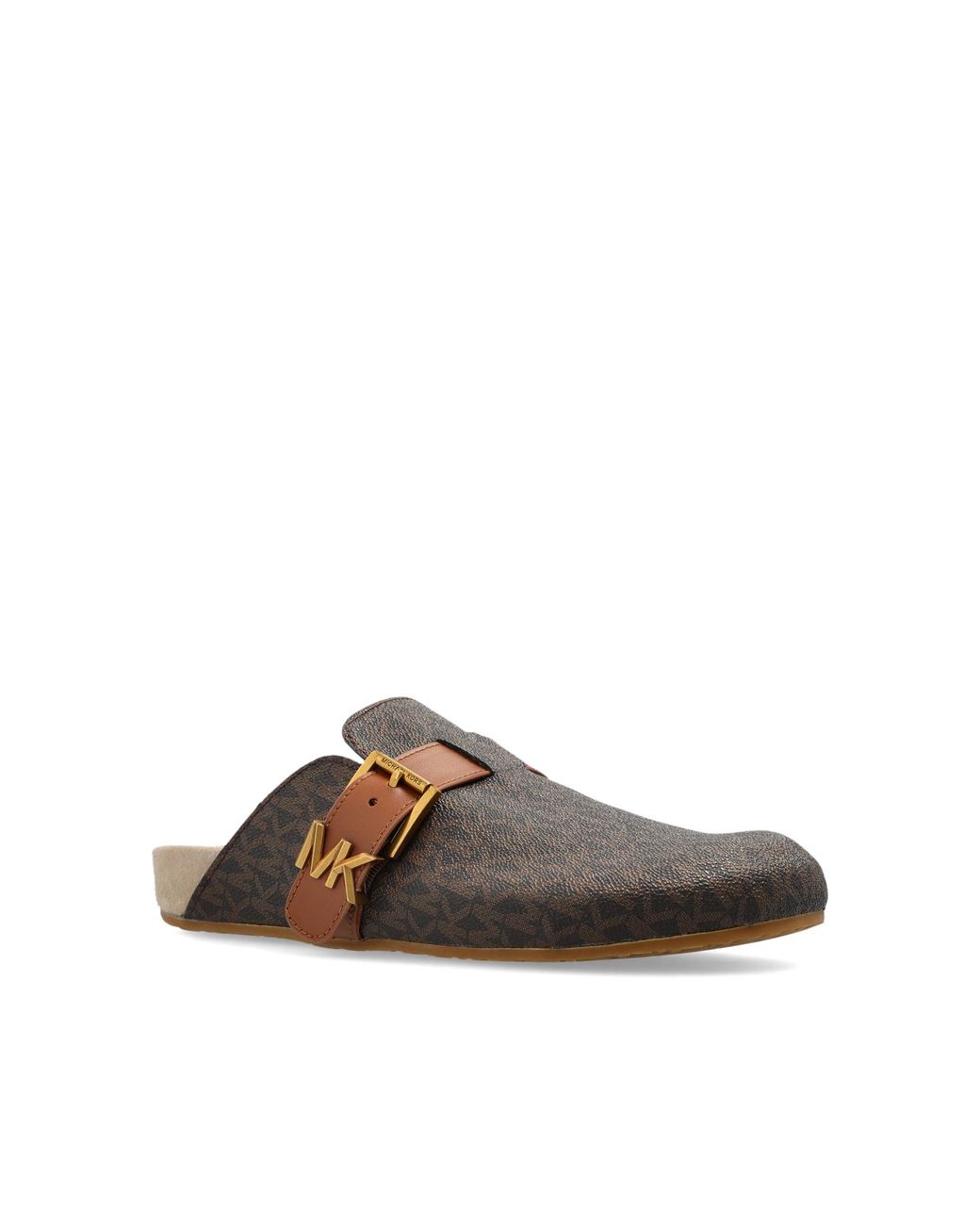 MICHAEL Michael Kors Brown 'Greer' Slides