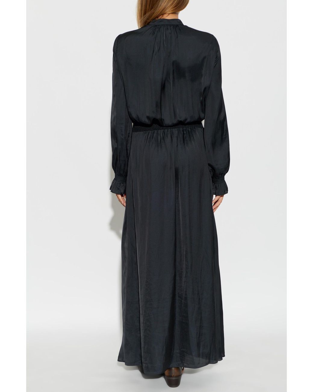 Zadig & Voltaire Black 'Rayado' Dress