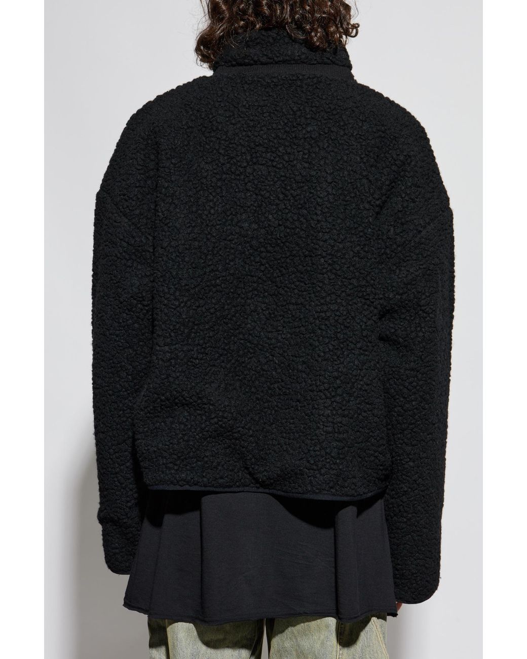 Entire studios Black Fleece Jacket
