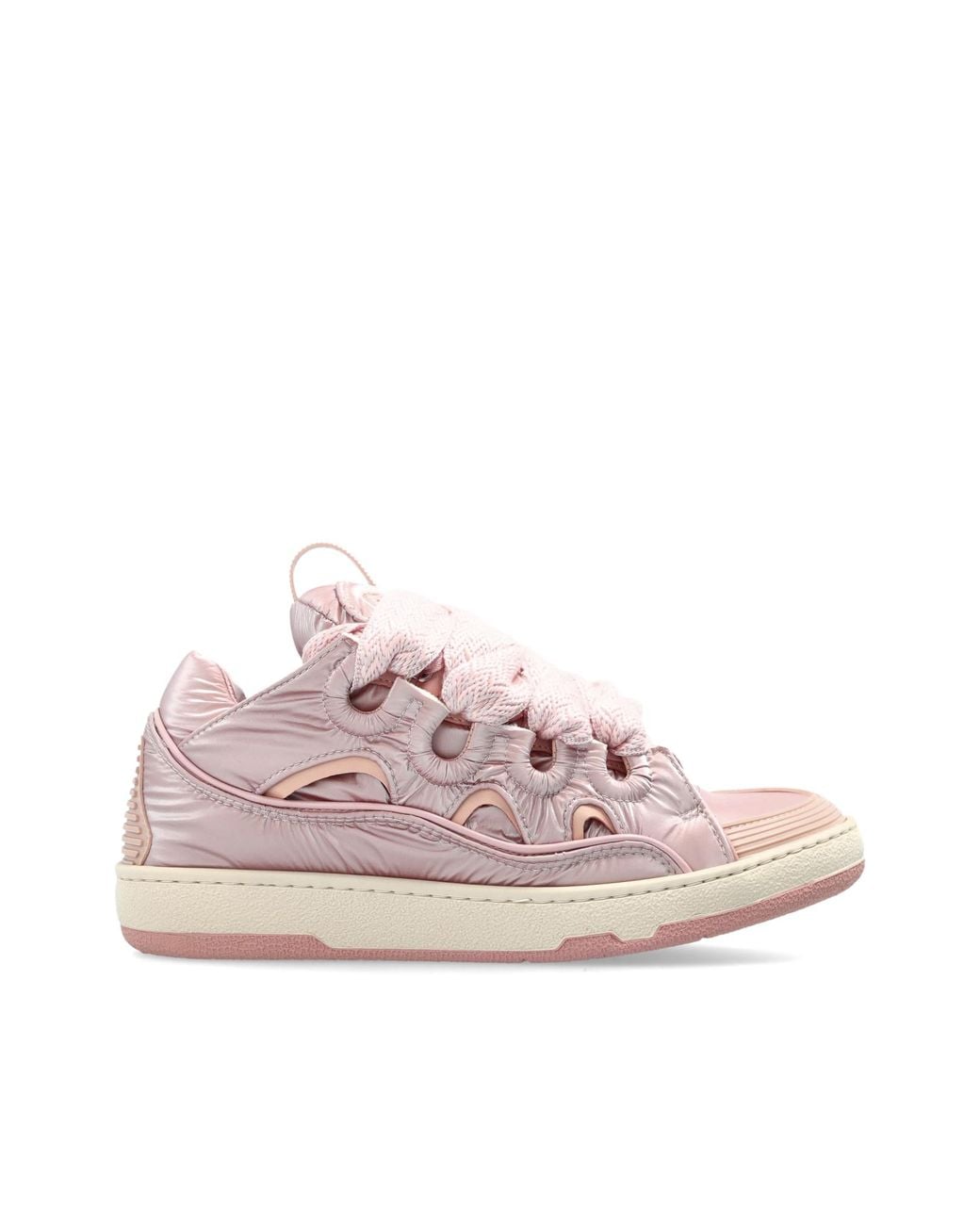 Lanvin Pink Curb Sneakers