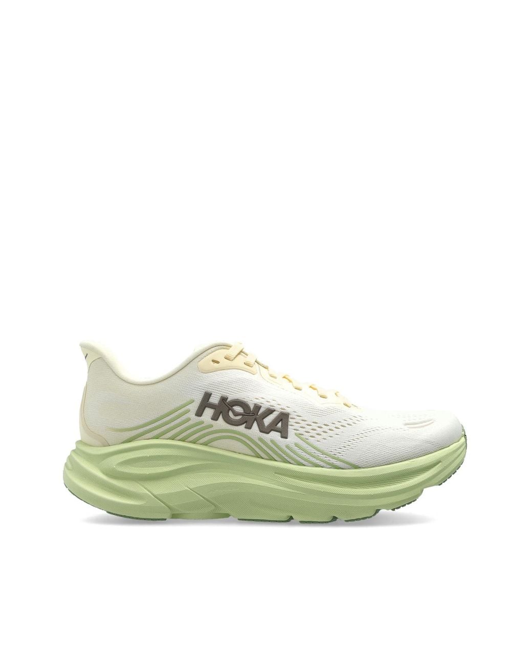 Hoka One One Green Clifton 11 Sneakers