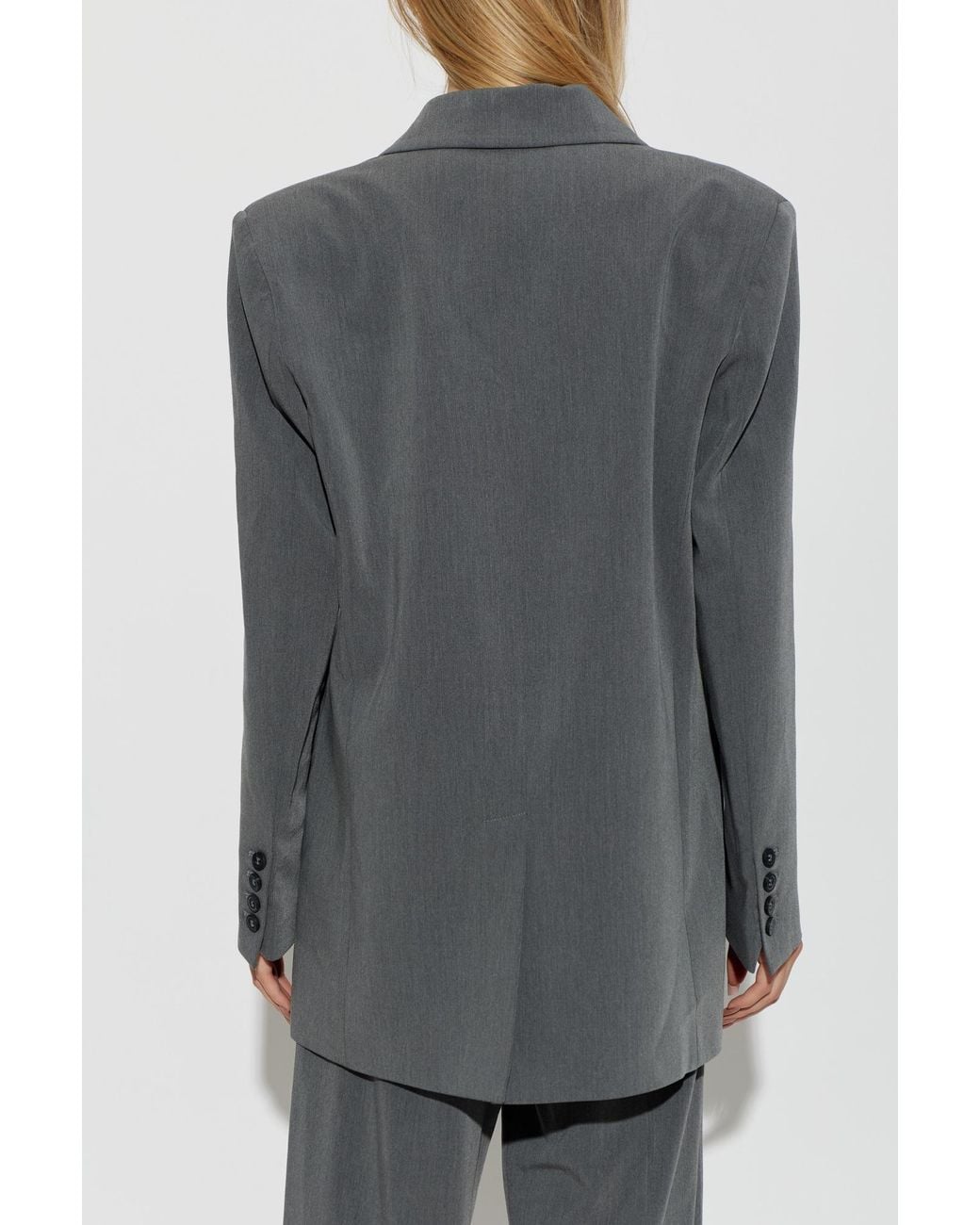 Akep Gray Single-Slit Blazer