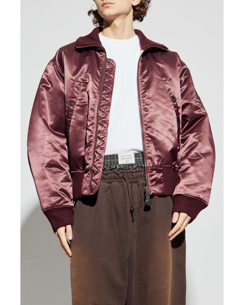 acne-PINK-Reversible-Bomber-
