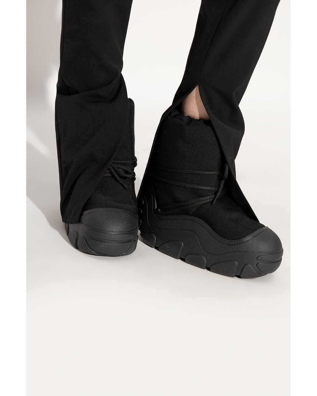 Acne Studios Snow Boots With Logo in Black for Men Lyst