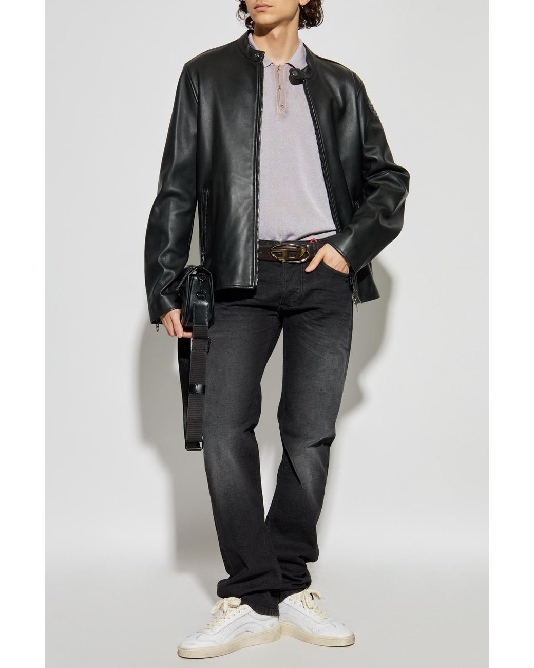 DIESEL Purple Polo 'K-Virto' for men