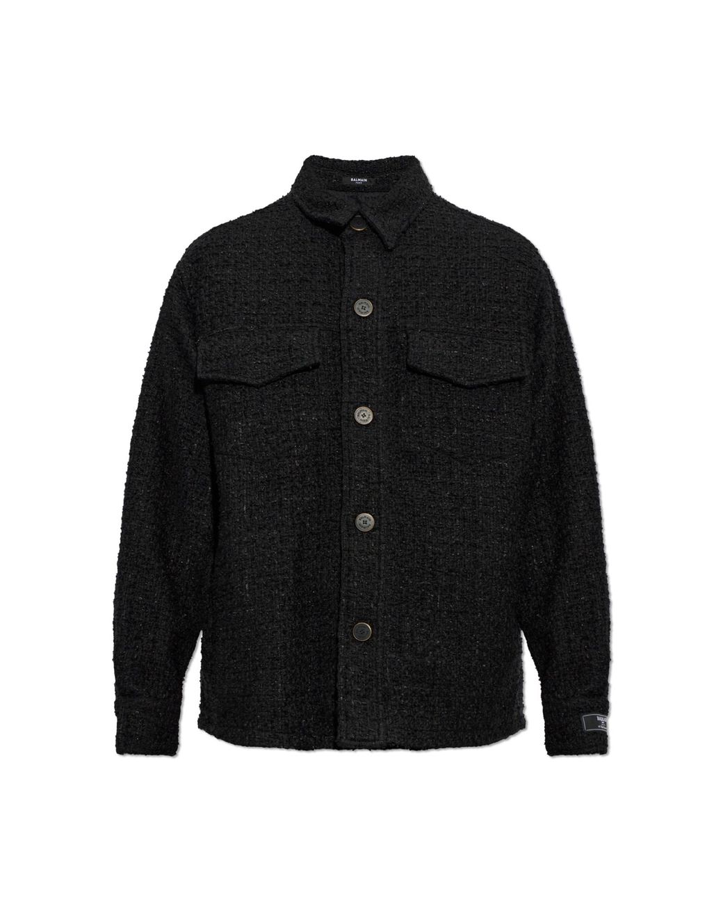 Balmain Black Tweed Jacket for men