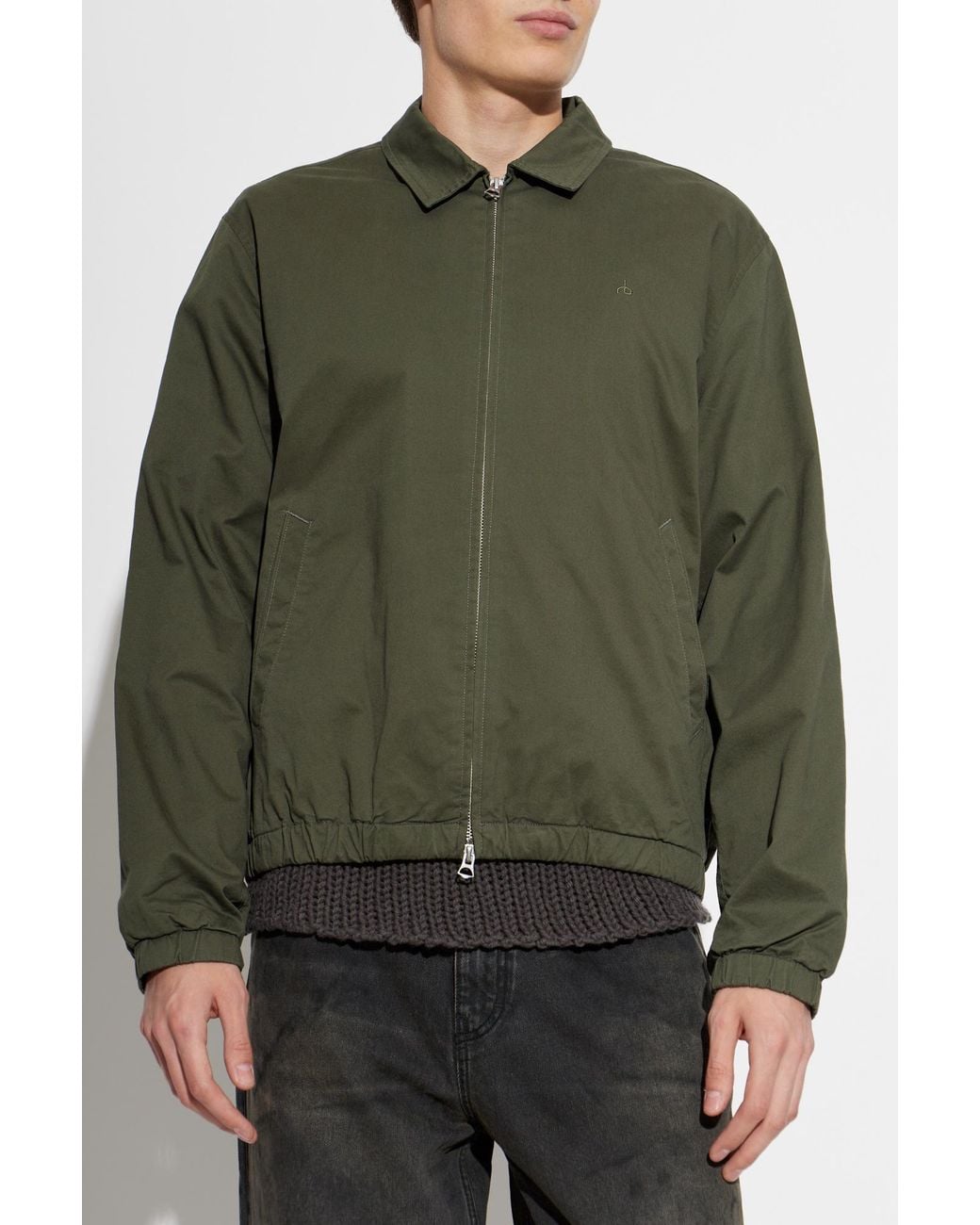 Rag & Bone Green Cotton Jacket for men