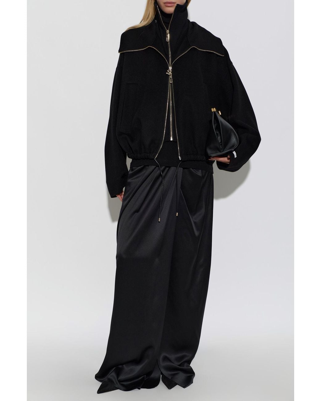 Sportmax Black 'Emiro' Wool Jacket