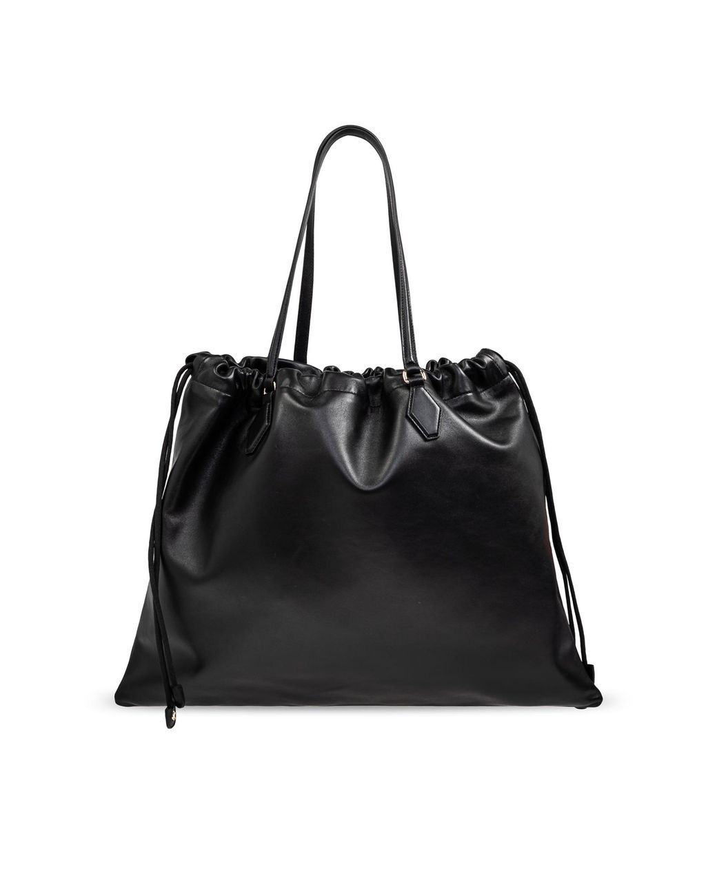 Jimmy Choo Black Shopper Bag "Drawstring Large"