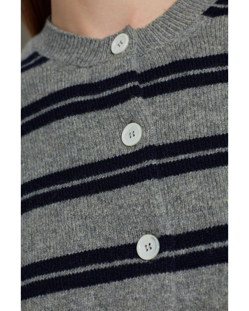 &Daughter Gray 'Ada' Wool Cardigan