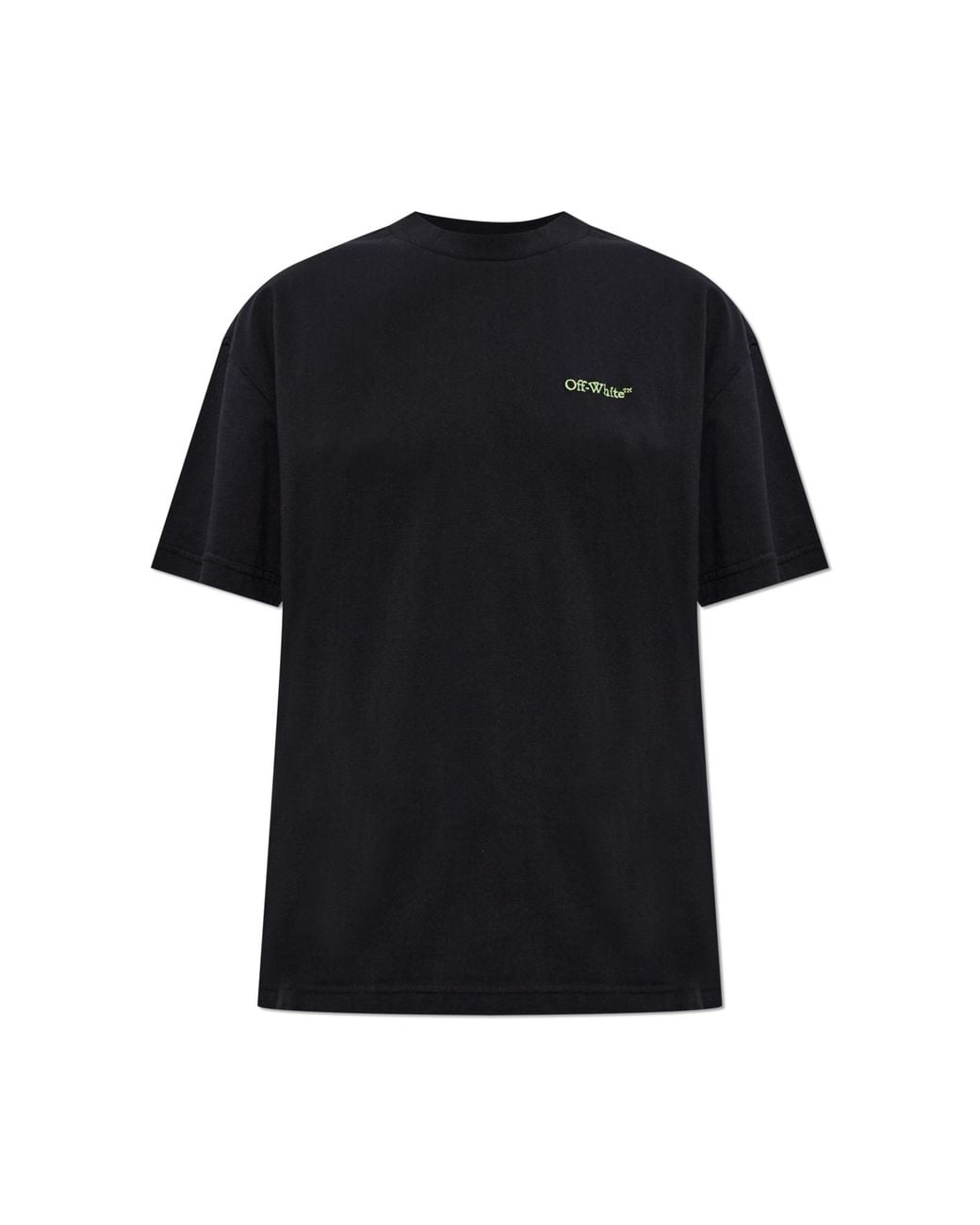 Off-White c/o Virgil Abloh Black T-Shirt With Logo