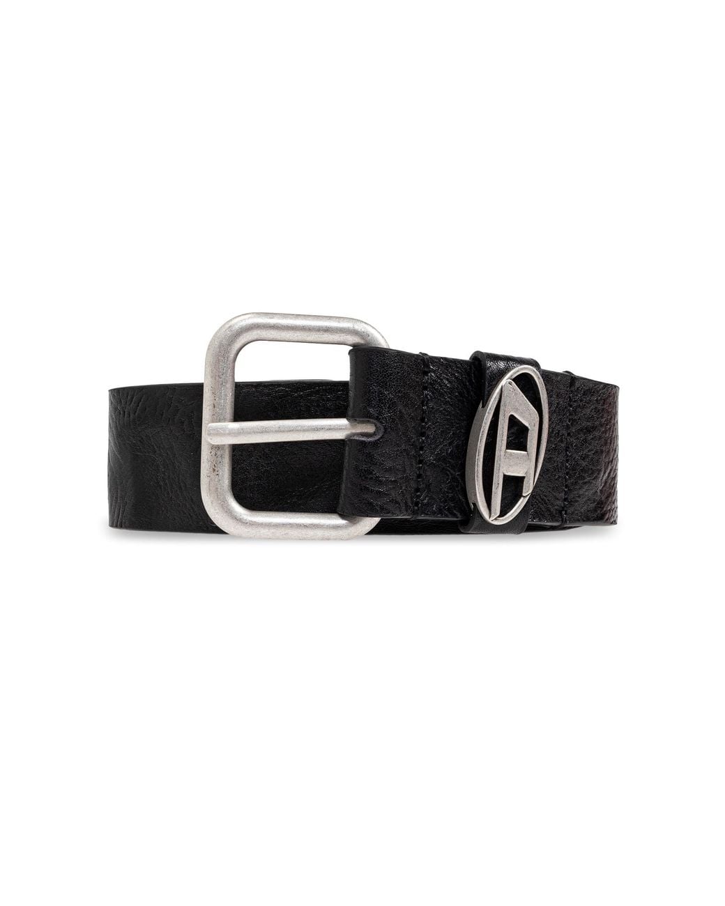 DIESEL Black Belt Oval D Logo B-1Dr