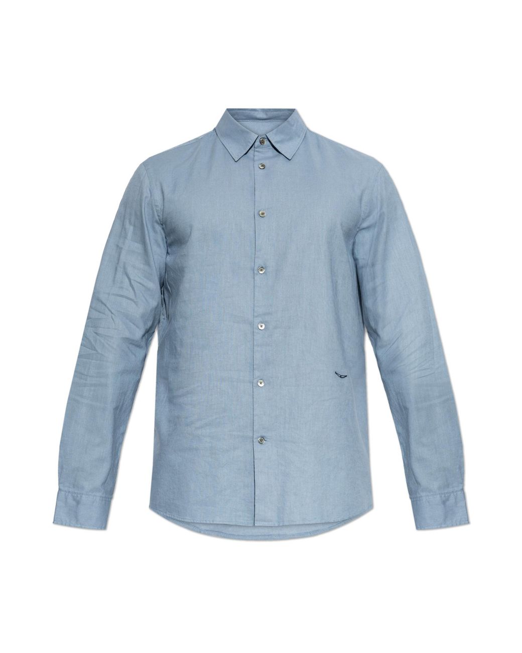 Zadig & Voltaire Blue Shirt 'Sid' for men