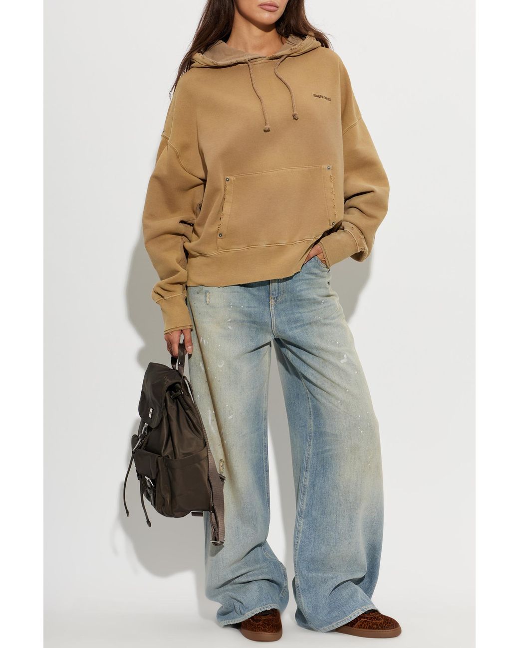Golden Goose Deluxe Brand Natural Hoodie