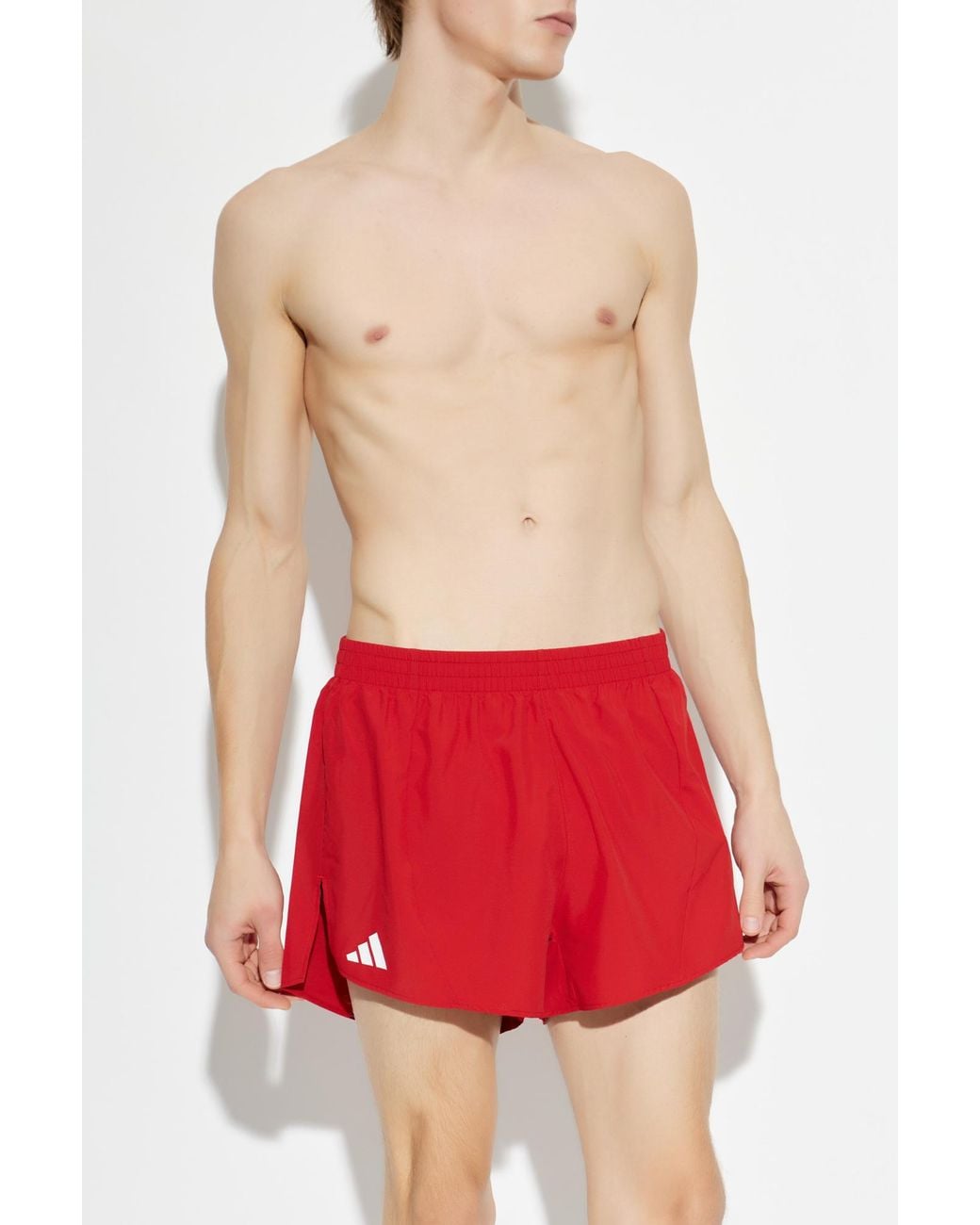 Adidas Originals Red Shorts From The Adizero Collection for men
