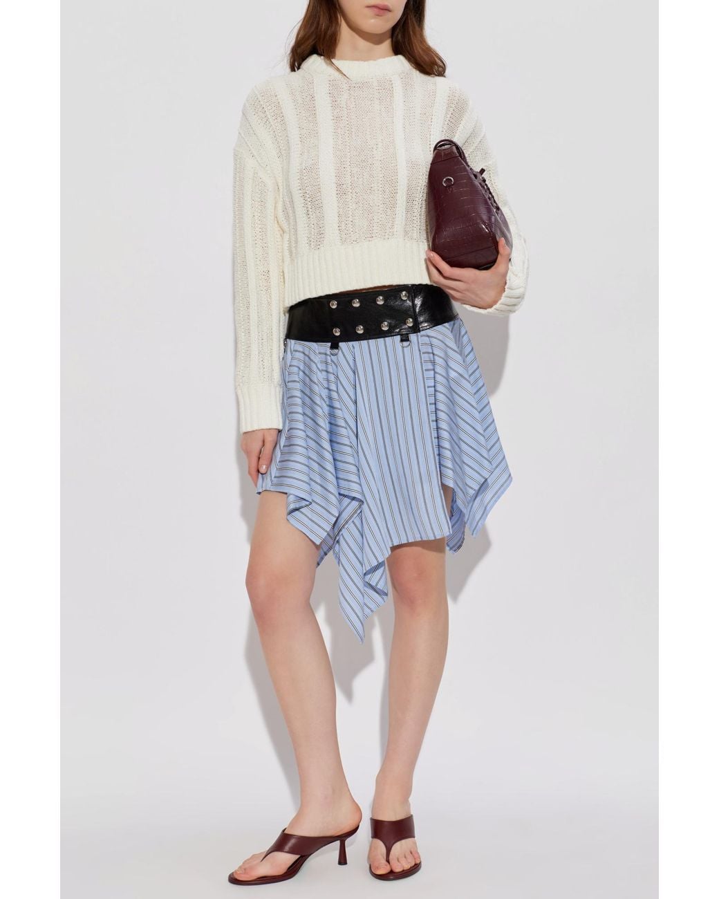 IRO White Sweater 'Melyora'