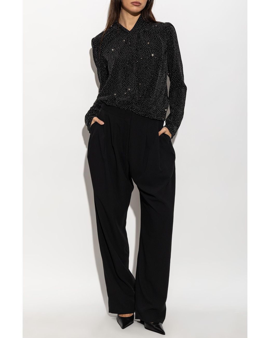 IRO Black 'Oakland' Trousers