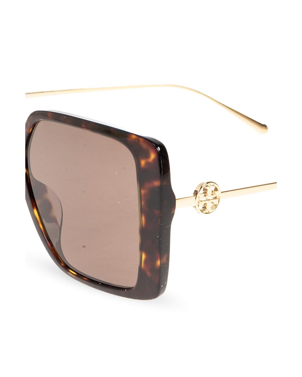 Tory Burch Multicolor Miller Oversized Square Sunglasses