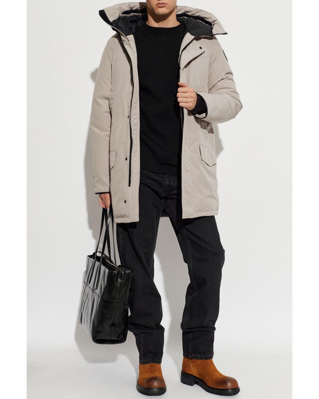 Canada Goose Natural Puffer Jacket 'Langford' for men