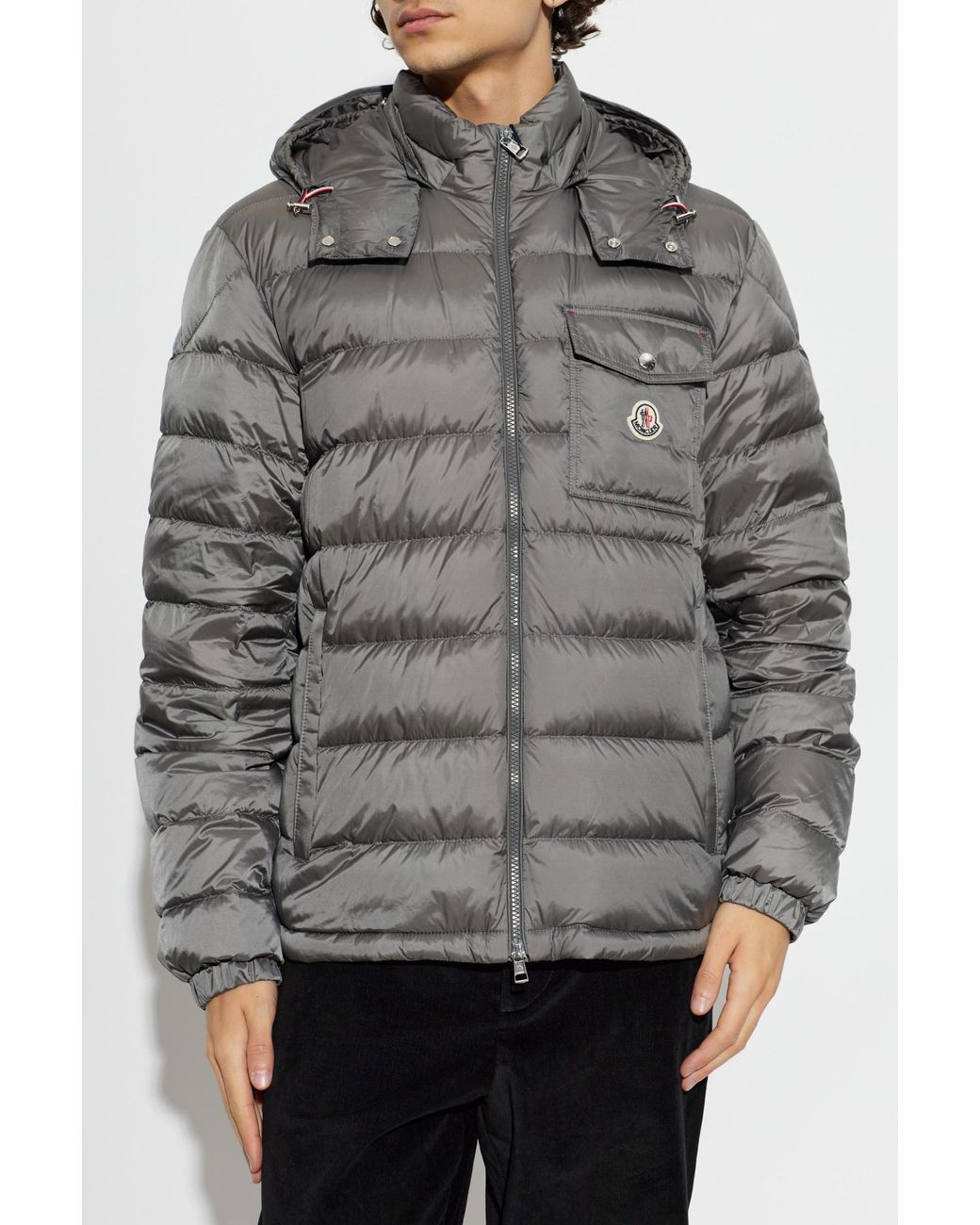 Moncler Gray Verith Down Jacket for men