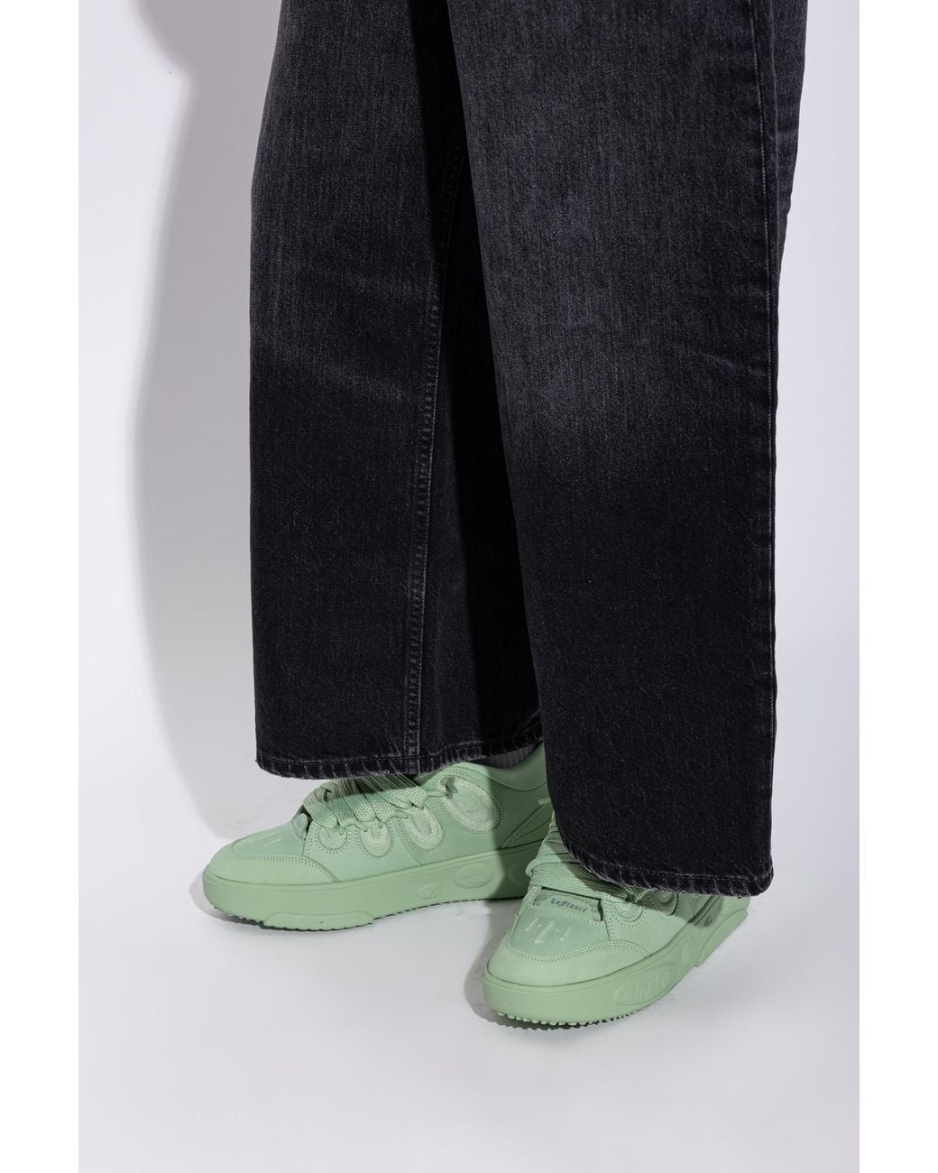 PUMA Green "La France" Sports Shoes for men