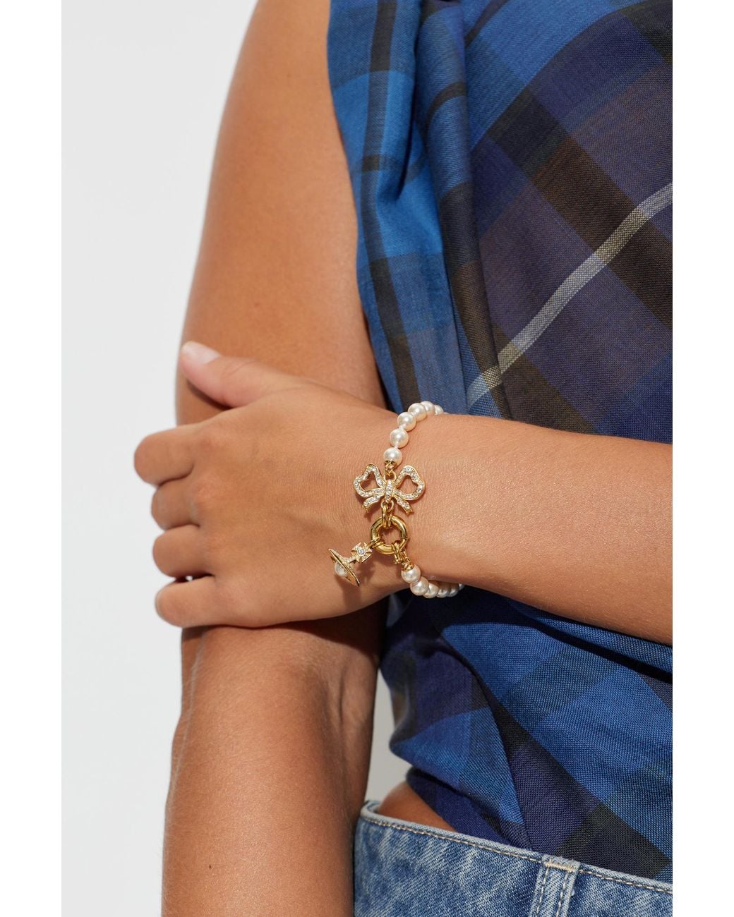 Vivienne Westwood Metallic Bracelet "Rigoberta"