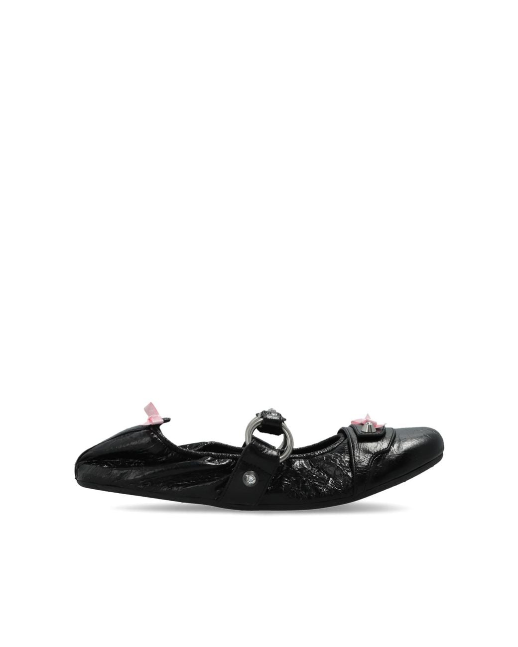 Balenciaga Black Ballerinas "City"