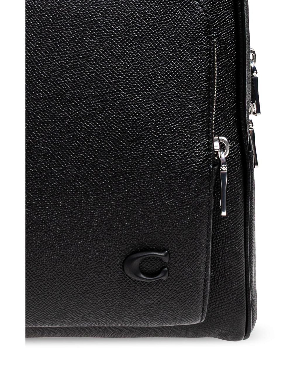COACH Black 'Wade' Backpack for men