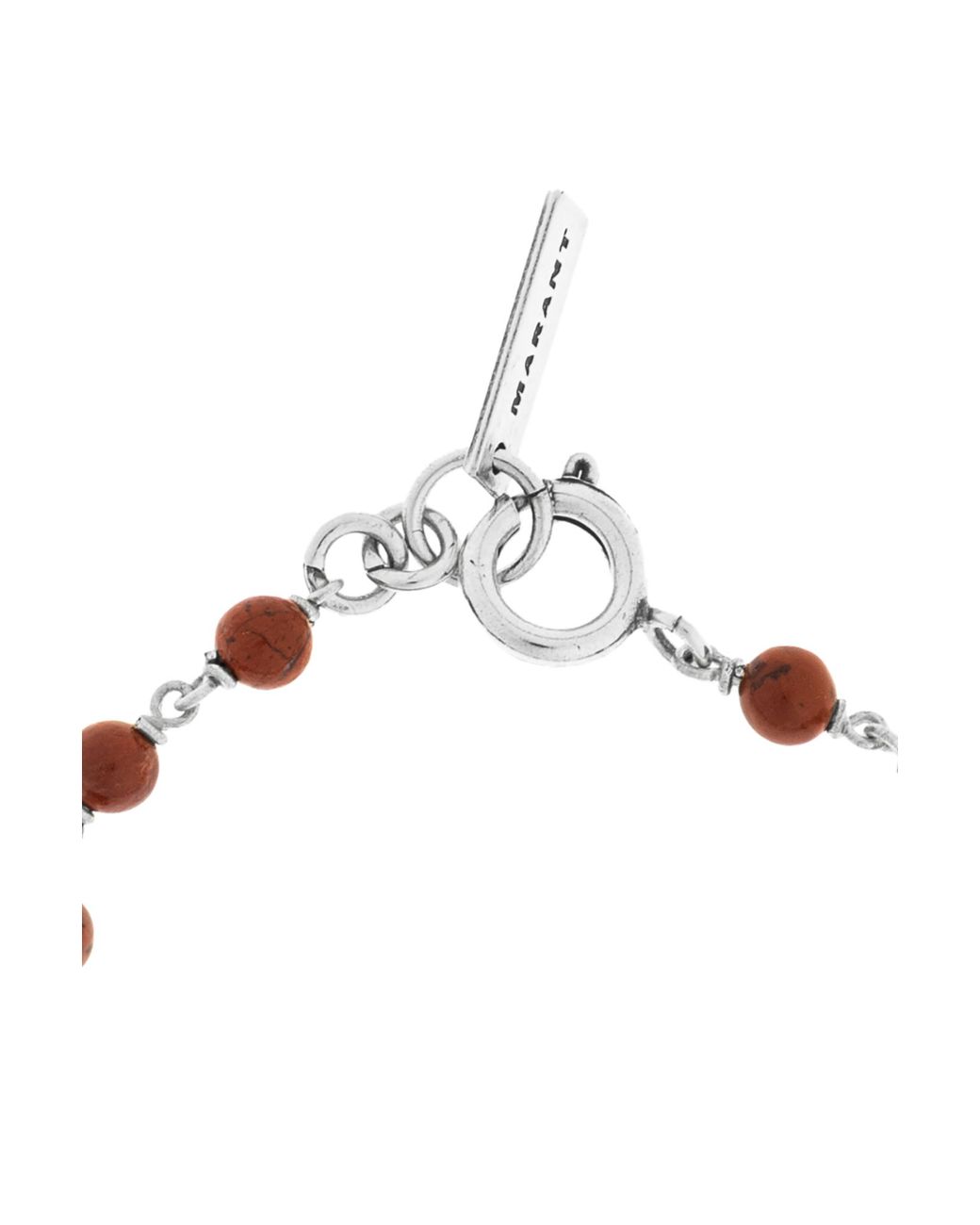 Isabel Marant Metallic Bracelet With Stones for men