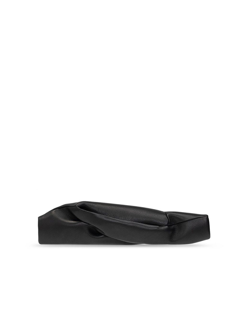 Rick Hand Rick Owens Leather Hand Bag in Black for Men | Lyst