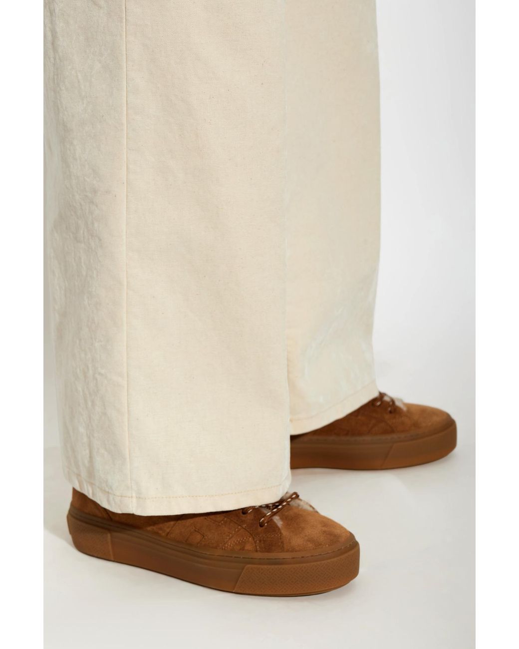 Hogan Brown 'Crosswind' Sneakers