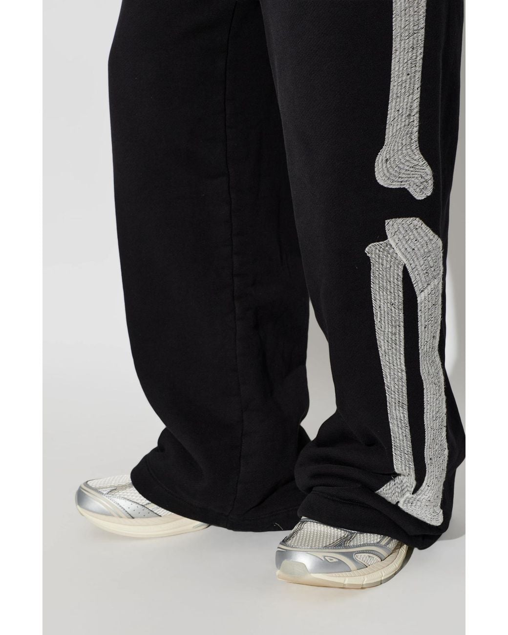 Amiri White "Metallic M-Tech" Sports Shoes for men